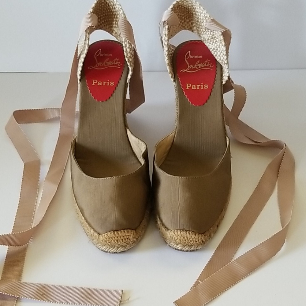 Christian louboutin Brigitte espadrilles size 37